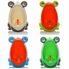 青蛙小便斗 寶寶水車造型小便訓練器 尿尿盆 兒童小便器 小尿斗 可拆清附吸盤及雙面膠