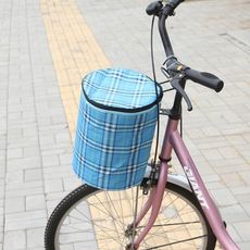 腳踏車菜籃 腳踏車車籃 自行車帆布防雨 可折疊車籃 小摺菜籃 單車菜籃 籃子 車籃