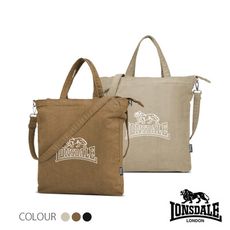 LONSDALE英國小獅-文青休閒斜背/手提袋-LD1343
