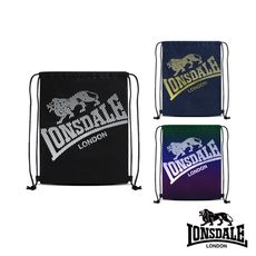【LONSDALE 英國小獅】休閒/運動束口後背包 LD2127