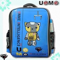 【UnMe機器人】超輕單層後背書包／寶藍色