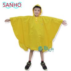 【Sanho 三和牌】可愛熊尼龍兒童雨披(三色可選)台灣團隊監製(原料來自台灣)