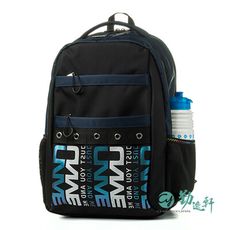 【UnMe】Big帥氣韓風休閒人體工學後背書包(藍色)台灣製造