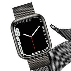 Apple watch米蘭錶帶 金屬不鏽鋼  磁釦式 錶帶適用 8 7 SE 6 5 4 38 40