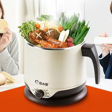 魔力家 即食行熱防燙快煮美食鍋 2.2L 防鏽抗腐 快煮鍋 泡麵碗 美食鍋
