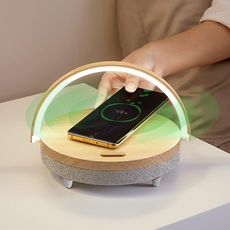 小米 EZVALO幾光 無線充電檯燈 床頭燈 藍牙音響 手機支架