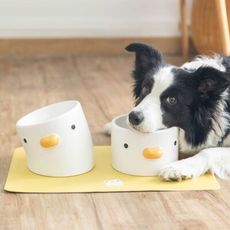 PURROOM 寵物飼料碗 陶瓷碗 造型碗 寵物碗 飼料盆 水碗 餵食容器