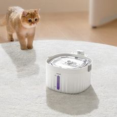 meoof 寵物飲水機 1.5代 (充電版) 無線飲水機 自動飲水器 活水機 免插電 不鏽鋼水盤