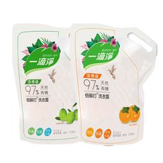 一滴淨有機生活洗衣露洗衣精補充包 柿子精粹/苦楝子精粹1600ML