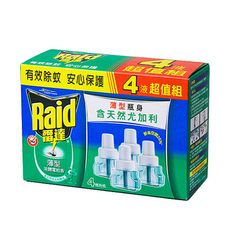 雷達 薄型液體電蚊香-尤加利補充瓶(41mlx4入)