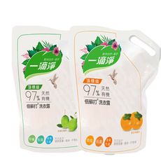 一滴淨有機生活洗衣露洗衣精補充包 柿子精粹/苦楝子精粹 1600ml