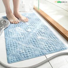 【Osun】簡約浴室橡膠防滑墊衛浴地墊家用腳墊(五星級酒店等級/CE439)