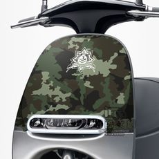 《潮酷文創》GOGORO面板貼 創意保護貼 獨特車貼 車膜 / GR049-戰役