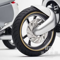 《潮酷文創》GOGORO幻彩輪框-圓型 輪圈貼 輪框變色貼 車膜 / GC004消光金