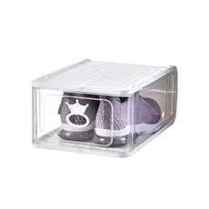 【大號】加厚鞋盒 鞋盒 透明鞋架 硬盒升級款 收納盒 透明鞋盒 加大款鞋盒 鞋架 加大鞋盒 A043