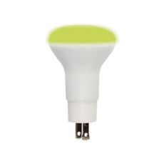 【TOYAMA特亞馬】LED光控 自動防蚊燈泡 7W 琥珀色（黃綠光）插頭型