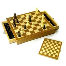 【偉志】原木西洋棋精品組