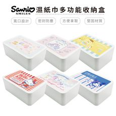 Sanrio三麗鷗 口罩收納盒 濕紙巾盒 口罩盒 置物盒【收納王妃】