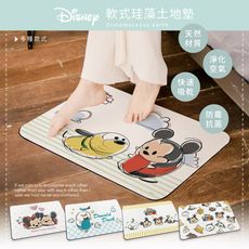 Disney迪士尼 TSUM TSUM 軟式珪藻土吸水地墊 60x40 【收納王妃】