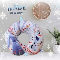 迪士尼DISNEY 冰雪奇緣FROZEN 舒適U型枕 頸枕 靠枕 【收納王妃】