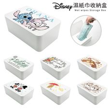 Disney 迪士尼 口罩收納盒 濕紙巾盒 口罩盒 置物盒【收納王妃】