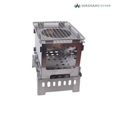 WASHAMl-石器時代折疊不鏽鋼爐台(304網)