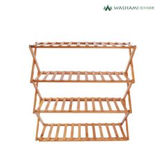 WASHAMl-楠竹鞋架免組裝(四層)