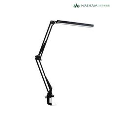 WASHAMl-工業風懸臂式閱讀工作燈(三種可調光色10段微調)夾式
