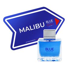 Antonio Banderas BLUE 藍色誘惑 男性淡香水 100ml (世界馬里布限量版)