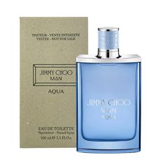 Jimmy Choo AQUA 活力海洋 男性淡香水 100ml TESTER-環保盒有蓋