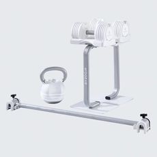 【LOTUS】BYZOOM Fitness Pure Series 12.5LB 可調式組合 冰河白