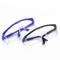 防疫護目鏡 護目眼鏡 防護眼鏡 防飛沫 防塵眼鏡 防風眼鏡 (藍、黑雙色)