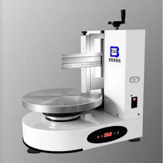 全自動生日蛋糕抹面機 蛋糕抹胚機 抹奶油機器 烘焙設備 110V 4-12寸
