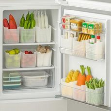 冰箱側門收納盒 分裝整理盒 內側保鮮食品級側面儲物盒 門上盒子