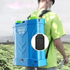 現貨 德力西電動噴霧器 農用高壓背負式新型農藥噴灑機 新式锂電池打藥機 20L