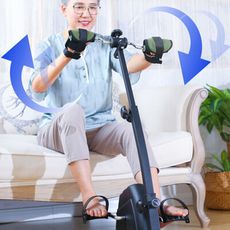 家用老人踏步機 腿部訓練器 上下四肢聯動踏步機 手腿部健身器材 腳踏車 加長踏步機