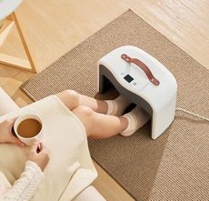家用活性炭祛味取暖器 辦公桌下寵物暖風機 智能感應暖腳器 烘鞋器