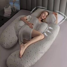 babywatch孕婦枕頭護腰側睡枕托腹睡覺側臥枕孕期u型抱枕睡覺專用
