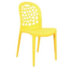 《DFhouse》大衛-曲線休閒椅-黃色