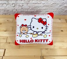 【正版授權】三麗鷗 Hello Kitty 長方型抱枕 卡通抱枕 靠枕 腰墊