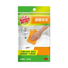 3M 百利德國抹布5片入 (2色隨機)