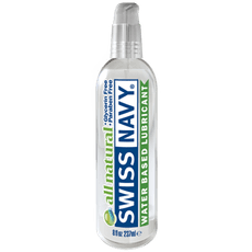 【8oz】美國SWISS NAVY 瑞士海軍天然全方位水性潤滑液 ALL NATURAL LUBE