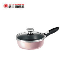 【朝日調理器】可拆式全能平底鍋(S)香檳粉