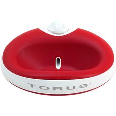 【紐西蘭Torus】 紅色 純淨過濾自動供水碗 免用電 汪/喵星人用 輕量便於攜帶