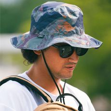 日本KIU 85367 祥獅山 抗UV透氣防水漁夫帽 叢林帽 附透明收納袋(男女適用)