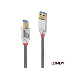LINDY林帝 36662 CROMO USB3.0 Type-A公to Type-B公 傳輸線2M