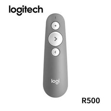 Logitech 羅技 R500 雷射簡報遙控器 黑/灰色
