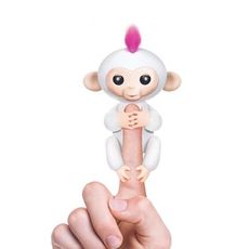 兒童玩具手指猴觸摸感應指尖玩具猴子(白色) -