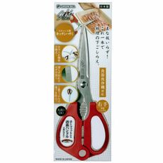 日本綠鐘Kitchen多功能不鏽鋼廚房料理直式剪刀( L209mm/100g)SJ-K105