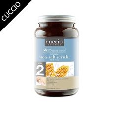 【CUCCIO】蜂蜜牛奶深層海鹽156oz 美國原廠代理 台灣公司貨《米蘿美甲美睫熱蠟》